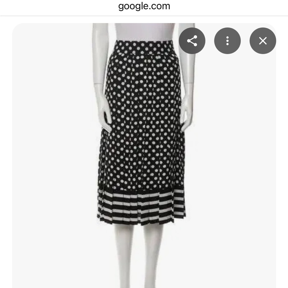 Kate Spade Black and White Dot & Stripe